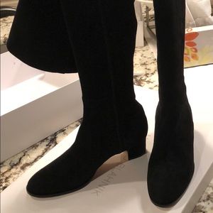 Manolo Blahnik Pampahi OTK Boots